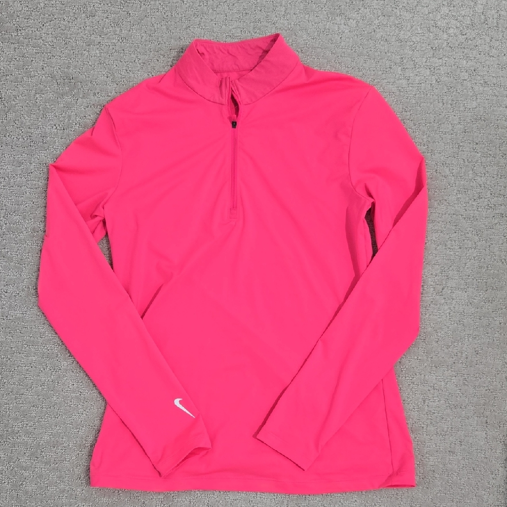 Nike Fuchsia Half-Zip Top